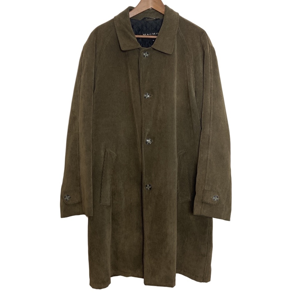 Vintage Corduroy Jacket Mens 40 Large XL Brown Wool Liner Made in Canada